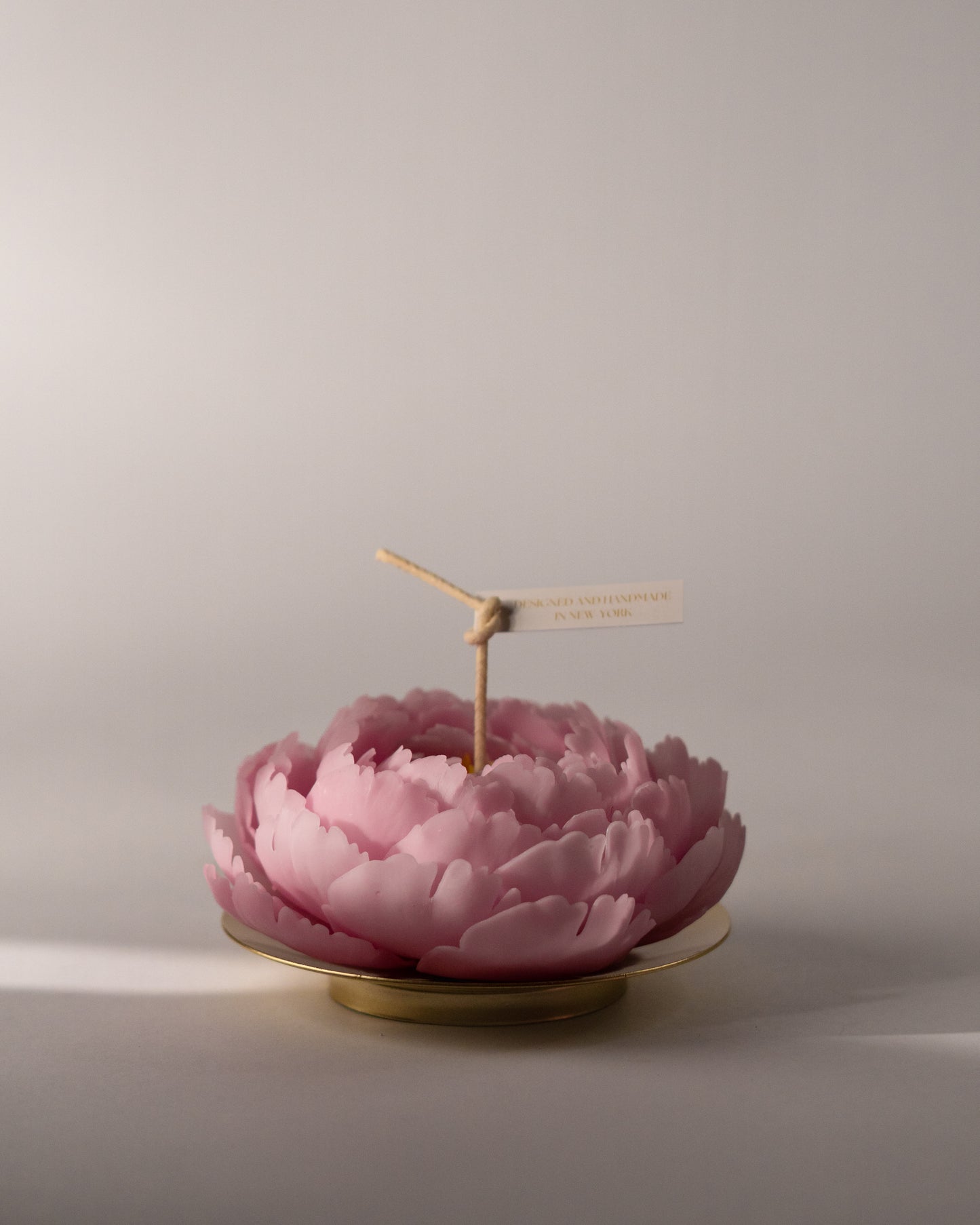 Summer Peony Candle, 100% Beeswax, Toxin-Free