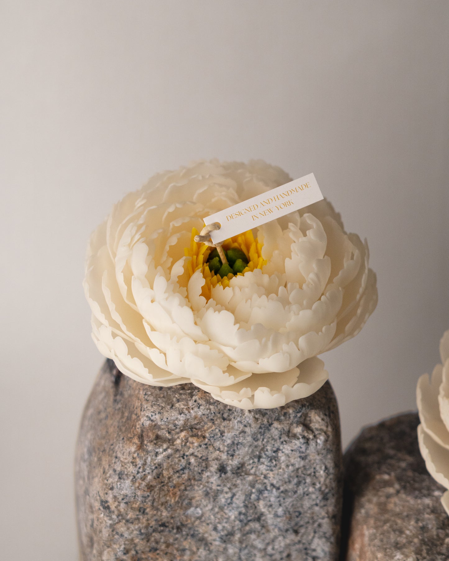 Spring Peony Candle, 100% Beeswax, Toxin-Free